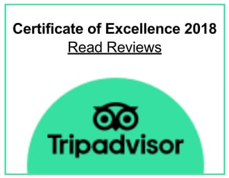 Βραβείο Tripadvisor Certificate of Excellence 2018